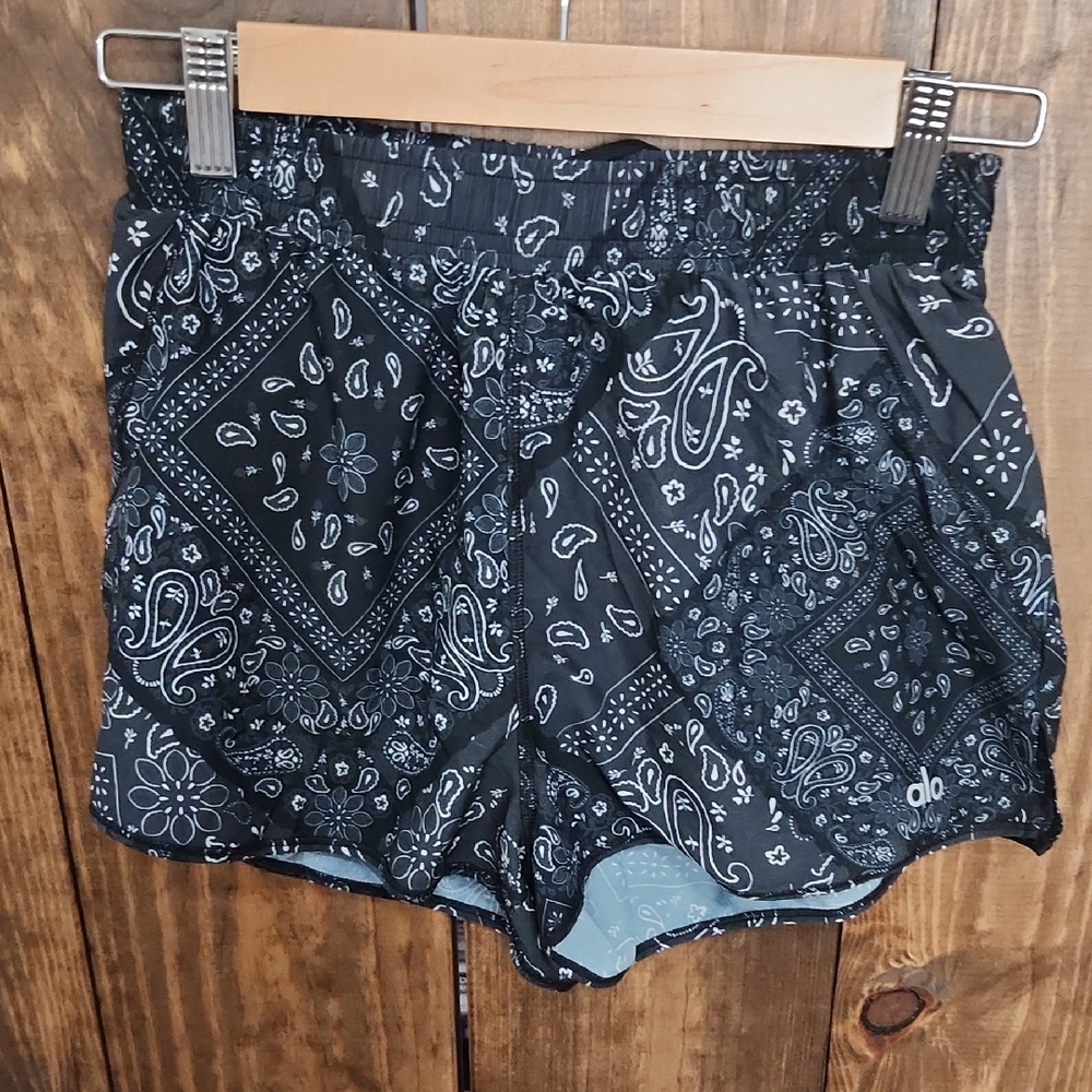 ALO Yoga Black Athletic Shorts